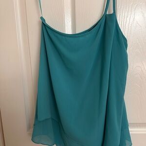Naked Zebra Turquoise Camisole Top